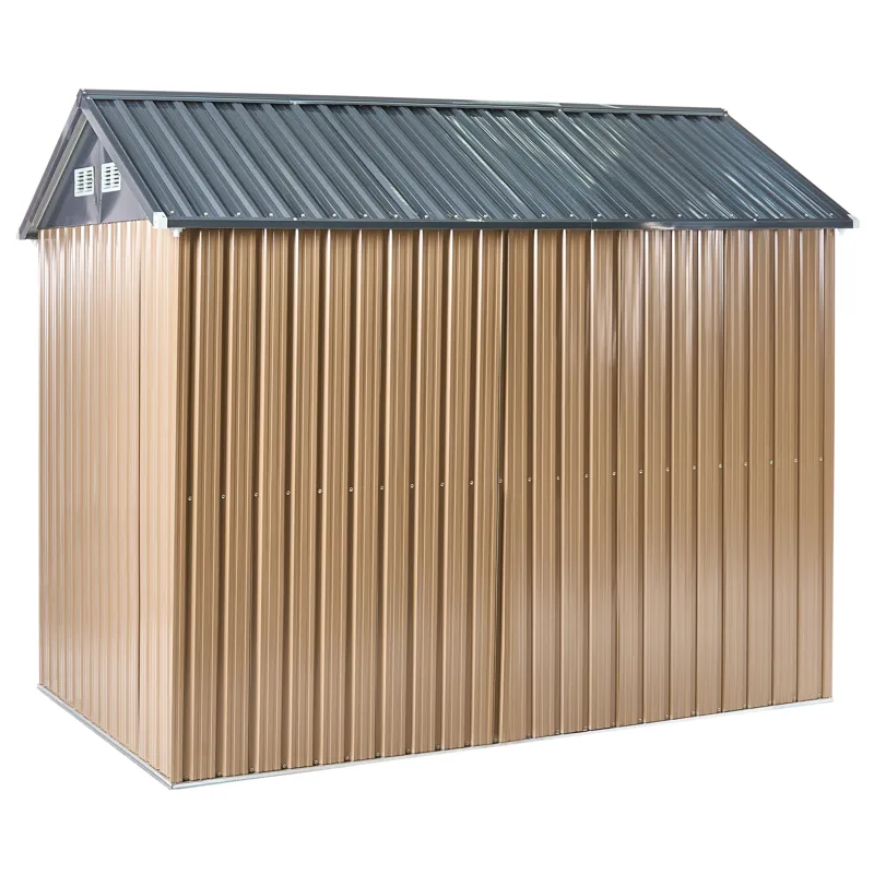 Puutarhavaja Nocciano 161x248 cm - Ruskea/Harmaa - Piha & ulkoaltaat - Lasiterassi & pihamökki - Varastot & liiterit - Varastot