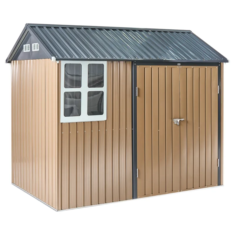 Puutarhavaja Nocciano 161x248 cm, Ruskea/Harmaa