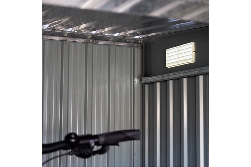 Pyörävarasto 4,2 m² neljälle pyörälle - Piha & ulkoaltaat - Lasiterassi & pihamökki - Varastot & liiterit - Pyörävaja & pyöräteline