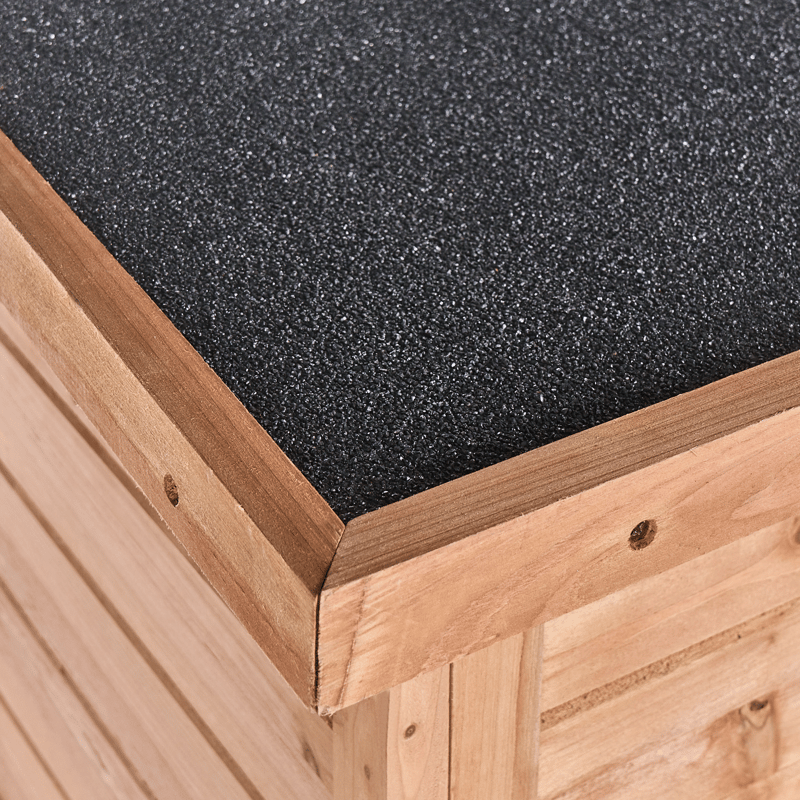 Työkaluvaja Arsego 67x96 cm - Ruskea - Piha & ulkoaltaat - Lasiterassi & pihamökki - Varastot & liiterit - Varastot