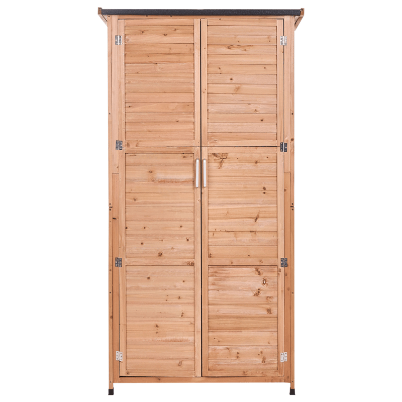 Työkaluvaja Arsego 67x96 cm - Ruskea - Piha & ulkoaltaat - Lasiterassi & pihamökki - Varastot & liiterit - Varastot