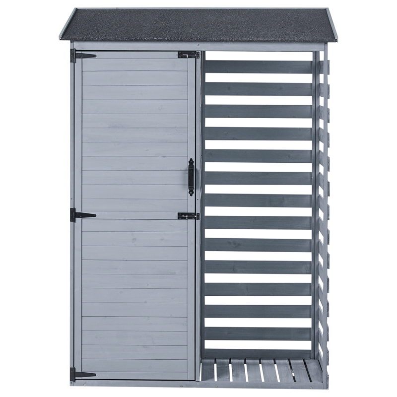 Työkaluvaja Cengio 57x130 cm - Harmaa/musta - Piha & ulkoaltaat - Lasiterassi & pihamökki - Varastot & liiterit - Varastot