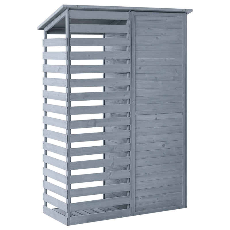 Työkaluvaja Cengio 57x130 cm - Harmaa/musta - Piha & ulkoaltaat - Lasiterassi & pihamökki - Varastot & liiterit - Varastot