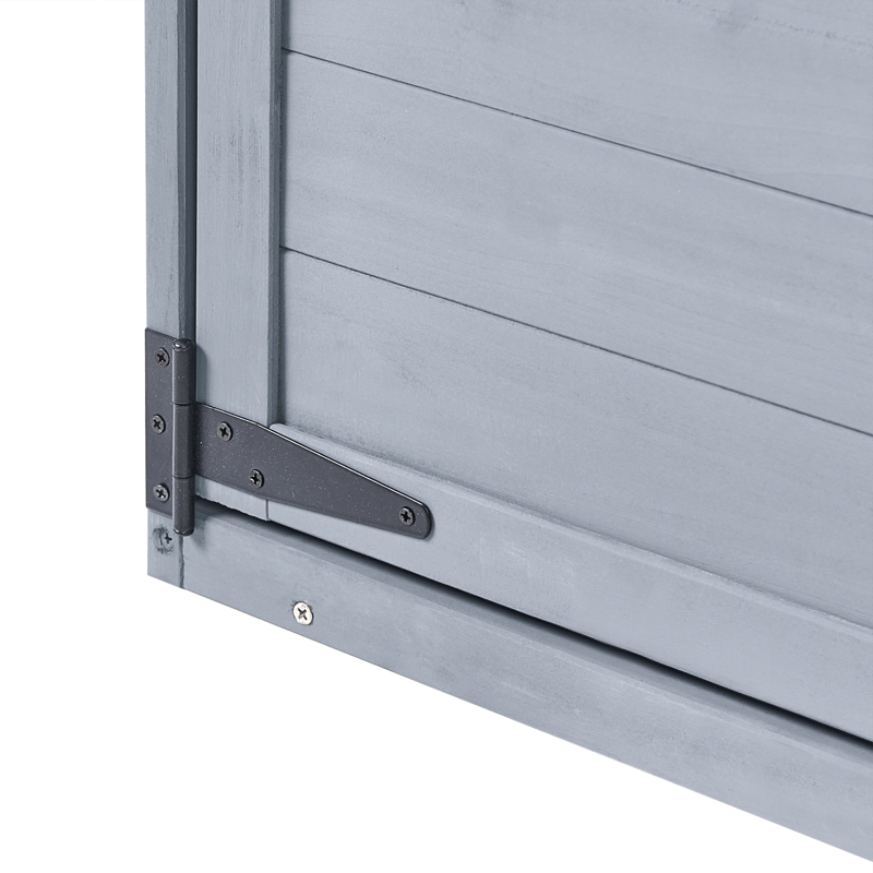 Työkaluvaja Cengio 57x130 cm - Harmaa/musta - Piha & ulkoaltaat - Lasiterassi & pihamökki - Varastot & liiterit - Varastot