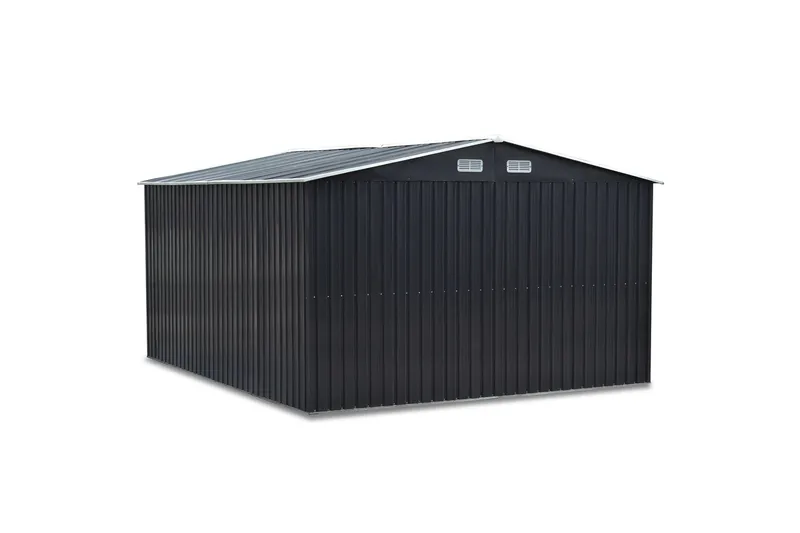 Varasto ja työkaluvaja 12,5 m² | Kaksinkertainen liukuovi | Peruspakkaus mukana - Piha & ulkoaltaat - Lasiterassi & pihamökki - Varastot & liiterit - Työkaluvaja