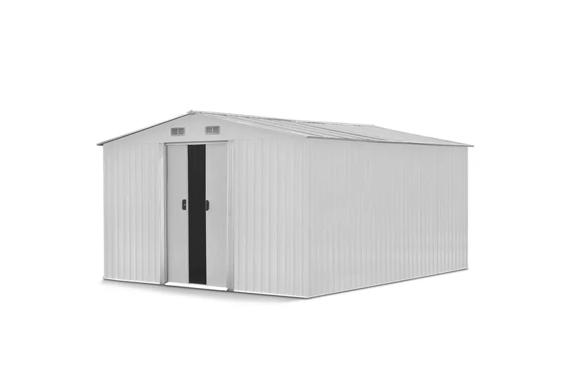 Varasto ja työkaluvaja 12,5 m² | Kaksinkertainen liukuovi | Peruspakkaus mukana, undefined