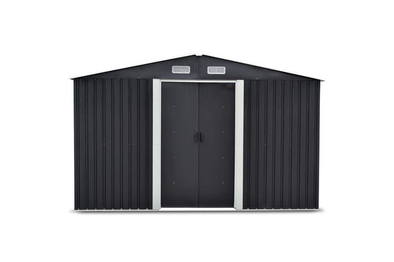 Varasto ja työkaluvaja 12,5 m² | Kaksinkertainen liukuovi | Peruspakkaus mukana - Piha & ulkoaltaat - Lasiterassi & pihamökki - Varastot & liiterit - Työkaluvaja