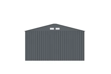 Varasto ja työkaluvaja Jerone 13,2 m² Tummanharmaa - Piha & ulkoaltaat - Lasiterassi & pihamökki - Varastot & liiterit - Varastot