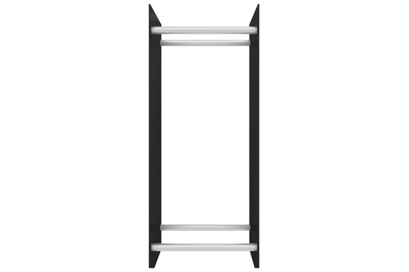 Polttopuuteline musta 40x35x100 cm karkaistu lasi - Piha & ulkoaltaat - Lasiterassi & pihamökki - Varastot & liiterit - Varastot