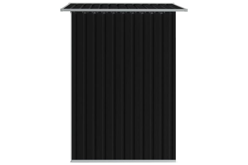 Puutarhan varastovaja antrasiitti teräs 204x132x186 cm - Piha & ulkoaltaat - Lasiterassi & pihamökki - Varastot & liiterit - Varastot