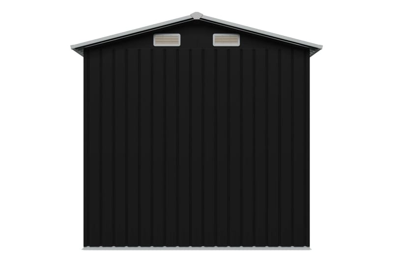 Puutarhan varastovaja antrasiitti teräs 204x132x186 cm - Piha & ulkoaltaat - Lasiterassi & pihamökki - Varastot & liiterit - Varastot