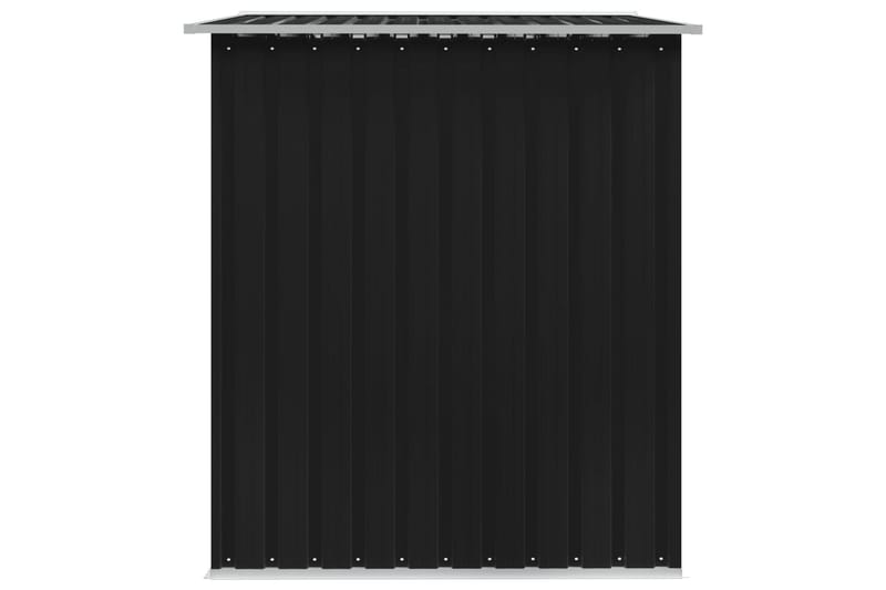 Puutarhan varastovaja antrasiitti teräs 257x205x178 cm - Antrasiitti - Piha & ulkoaltaat - Lasiterassi & pihamökki - Varastot & liiterit - Varastot