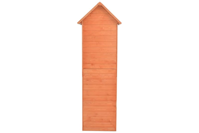 Puutarhan varastovaja puu 71x60x213 cm - Ruskea - Piha & ulkoaltaat - Lasiterassi & pihamökki - Varastot & liiterit - Varastot