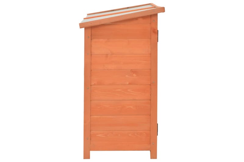 Puutarhan varastovaja puu 120x50x91 cm - Ruskea - Piha & ulkoaltaat - Lasiterassi & pihamökki - Varastot & liiterit - Varastot