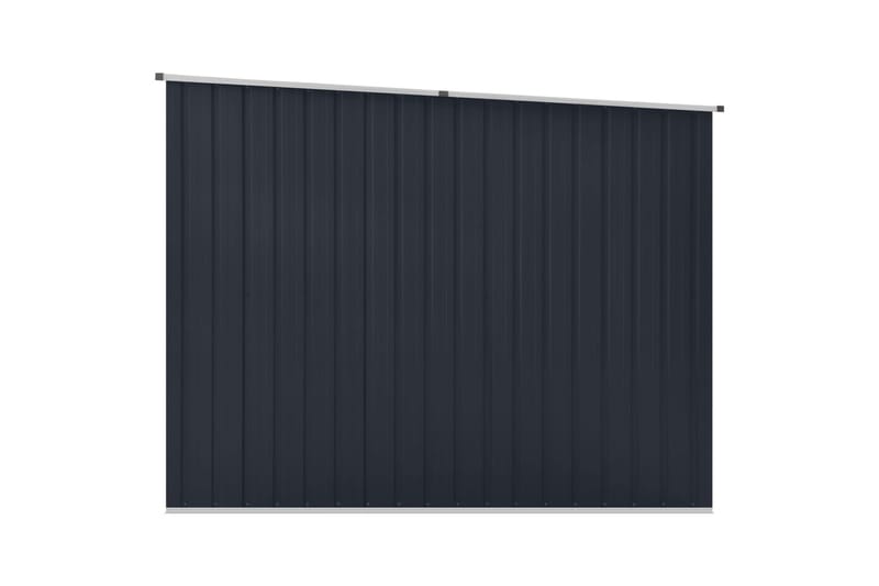 Puutarhavaja antrasiitti 195x198x159 cm galvanoitu teräs - Antrasiitti - Piha & ulkoaltaat - Lasiterassi & pihamökki - Varastot & liiterit - Varastot