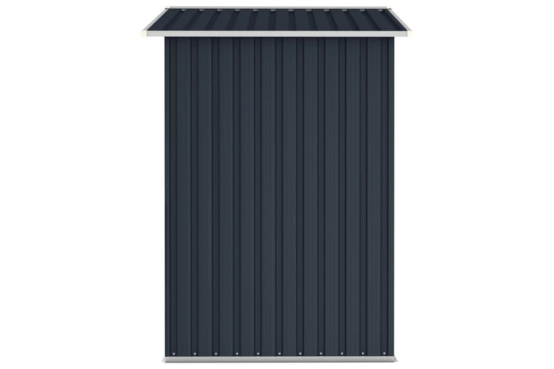 Puutarhavaja antrasiitti 205x129x183 cm galvanoitu teräs - Antrasiitti - Piha & ulkoaltaat - Lasiterassi & pihamökki - Varastot & liiterit - Varastot