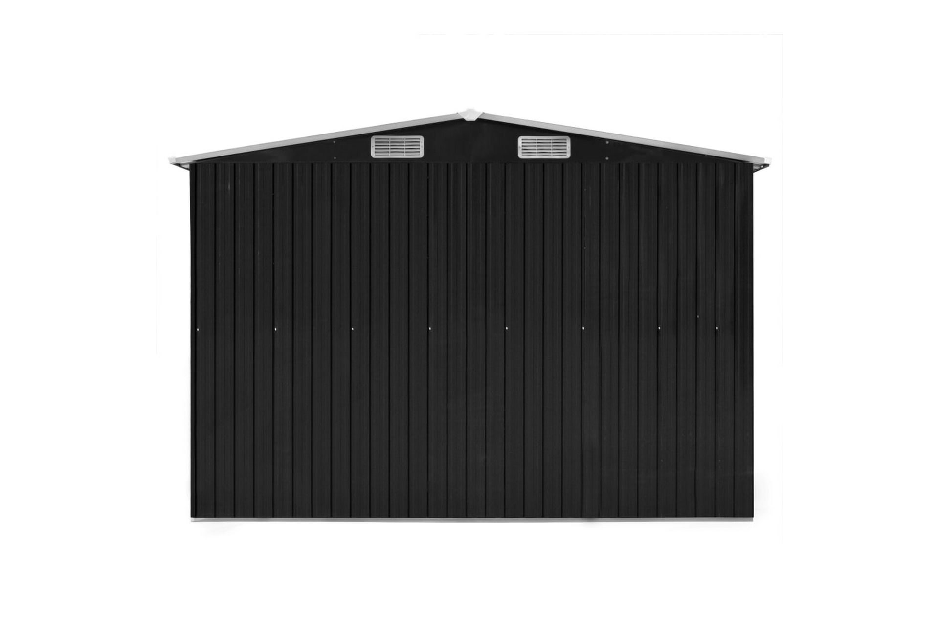 Puutarhavaja antrasiitti 257x990x181 cm galvanoitu teräs - Piha & ulkoaltaat - Lasiterassi & pihamökki - Varastot & liiterit - Varastot