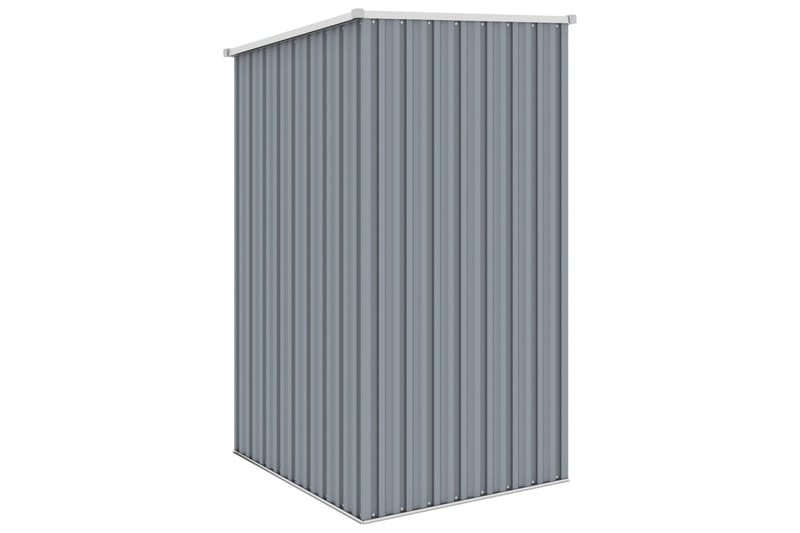 Puutarhavaja harmaa 87x98x159 cm galvanoitu teräs - Piha & ulkoaltaat - Lasiterassi & pihamökki - Varastot & liiterit - Varastot