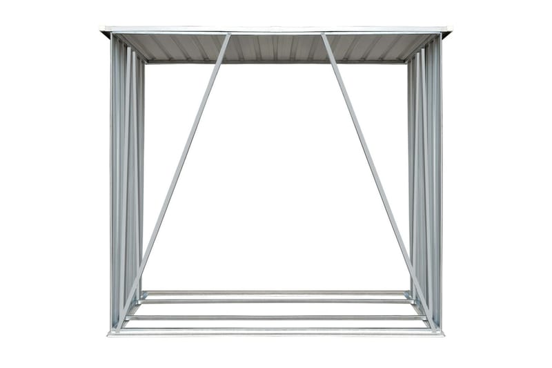 Puuvaja galvanoitu teräs 163x83x154 cm antrasiitti - Antrasiitti - Piha & ulkoaltaat - Lasiterassi & pihamökki - Varastot & liiterit - Varastot
