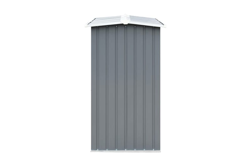 Puuvaja galvanoitu teräs 330x92x153 cm harmaa - Harmaa - Piha & ulkoaltaat - Lasiterassi & pihamökki - Varastot & liiterit - Varastot