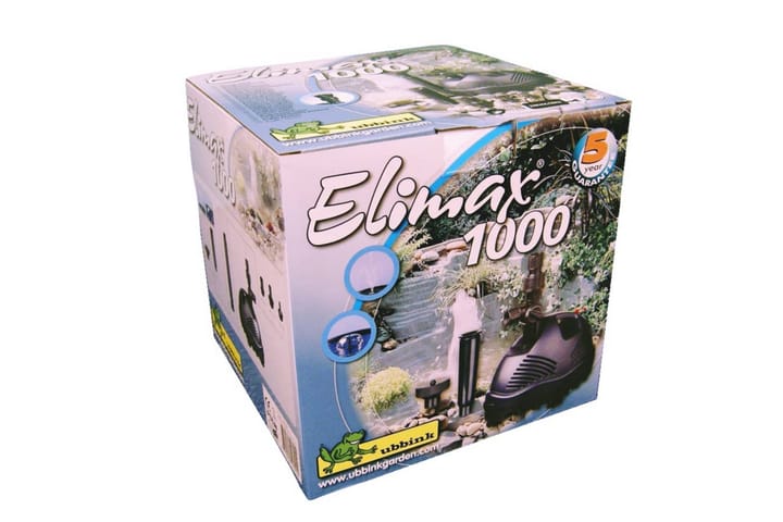 Ubbink Suihkulähteen pumppu Elimax 1000 1351301 - Musta - Suihkulähdepumppu