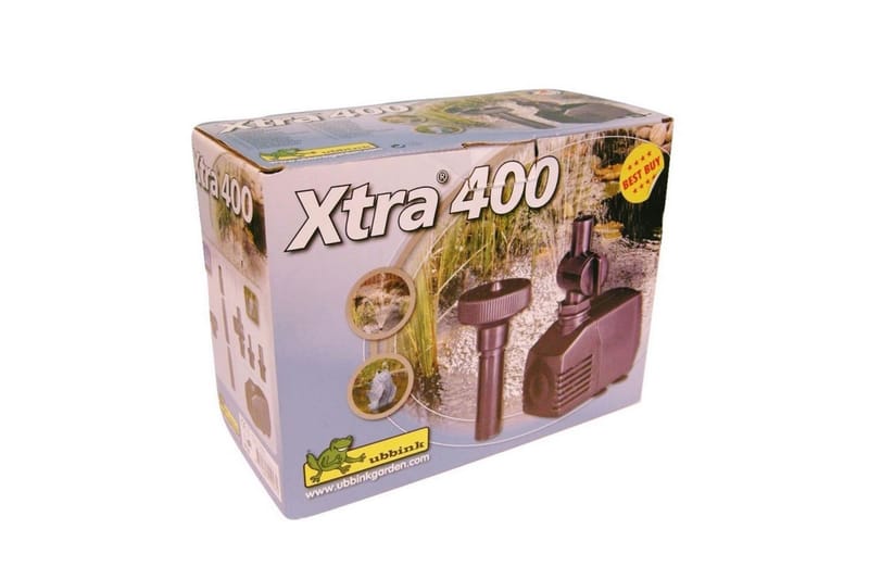 Ubbink Suihkulähteen Pumppu Xtra 400 1351947 - Musta - Piha & ulkoaltaat - Piha-alue - Pumput ja kastelu - Suihkulähdepumppu