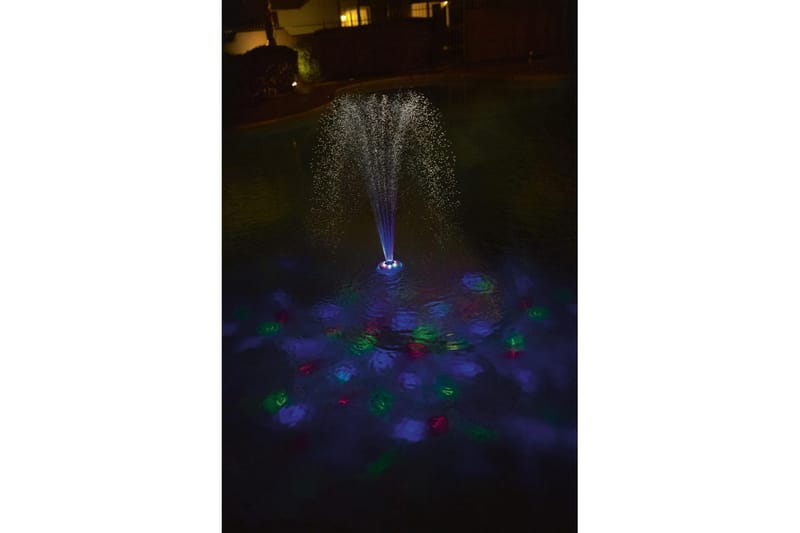 Allassuihkulähde Planet Pool Flowclear LED Nestemäinen - Piha & ulkoaltaat - Piha-alue - Terassi & aidattu terassi - Terassin valaistus