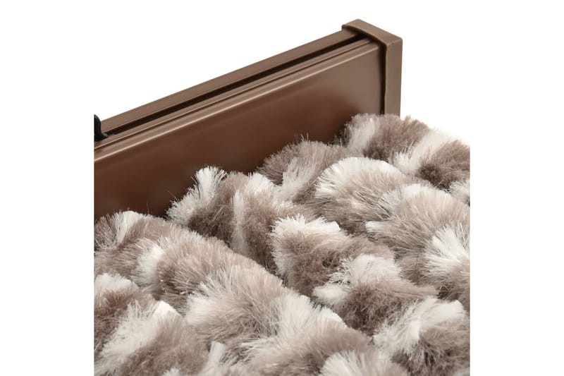 Hyönteisverho harmaanruskea ja valkoinen 100x220 cm Chenille - Taupe - Piha & ulkoaltaat - Piha-alue - Puutarhakoristeet & pihatarvikkeet - Hyttysverkko