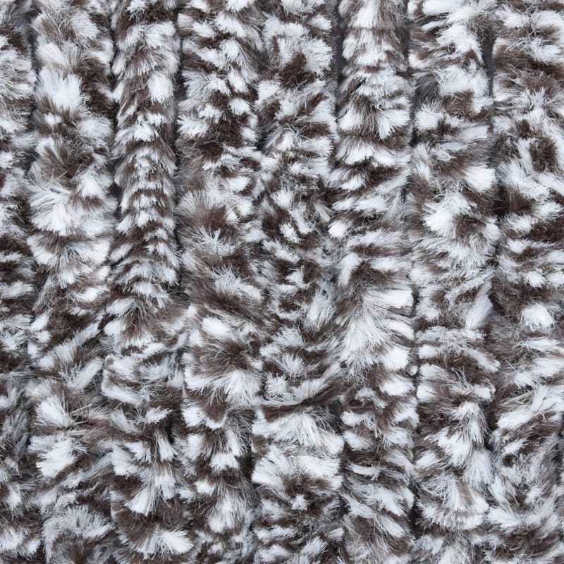 Hyönteisverho ruskea ja beige 90x220 cm Chenille - Monivärinen - Piha & ulkoaltaat - Piha-alue - Puutarhakoristeet & pihatarvikkeet - Hyttysverkko
