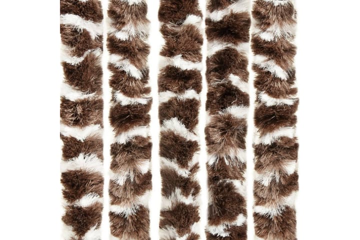 Hyönteisverho ruskea ja valkoinen 90x220 cm Chenille - Ruskea - Hyttyssuoja - Hyttysverkko
 - Retkeilytarvikkeet