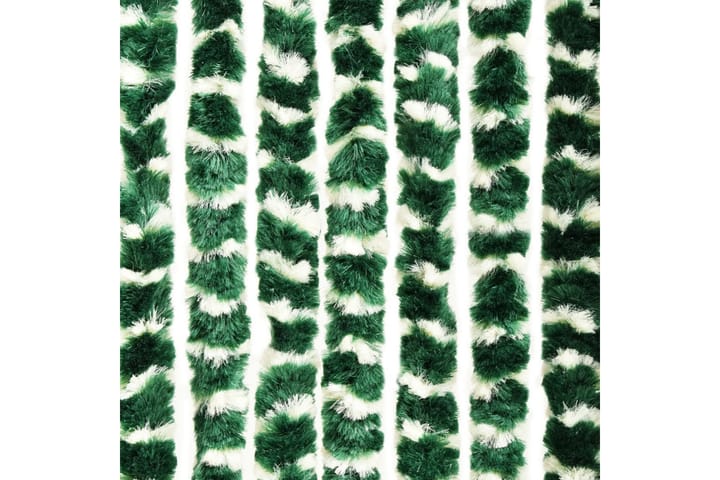 Hyönteisverho vihreä ja valkoinen 90x220 cm Chenille - Vihreä - Hyttyssuoja - Hyttysverkko
 - Retkeilytarvikkeet
