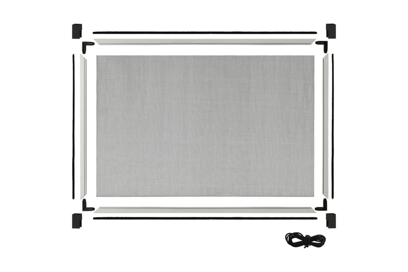 Jatkettava hyönteisverkko ikkunaan valkoinen (75-143)x50 cm - Piha & ulkoaltaat - Piha-alue - Puutarhakoristeet & pihatarvikkeet - Hyttysverkko