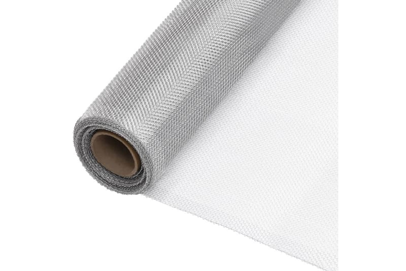 Verkkosuoja alumiini 100x2000 cm hopea - Piha & ulkoaltaat - Piha-alue - Puutarhakoristeet & pihatarvikkeet - Hyttysverkko