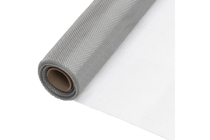 Verkkosuoja ruostumaton teräs 100x2000 cm hopea - Piha & ulkoaltaat - Piha-alue - Puutarhakoristeet & pihatarvikkeet - Hyttysverkko
