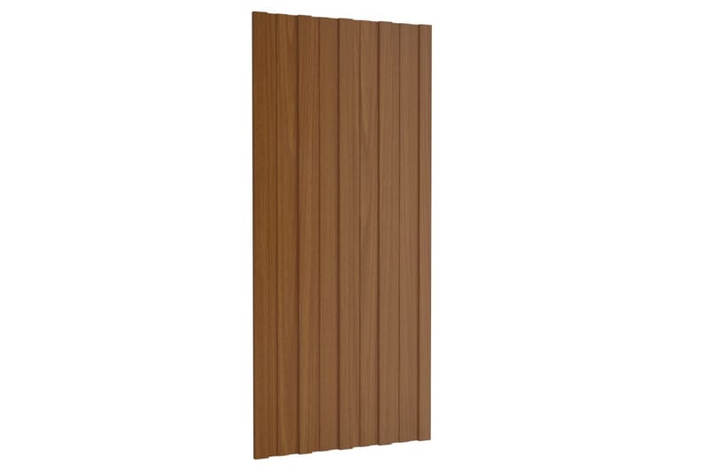 Kattopaneeli 36 kpl galvanoitu teräs ruskea 100x45 cm - Piha & ulkoaltaat - Piha-alue - Puutarhakoristeet & pihatarvikkeet - Ovikatos