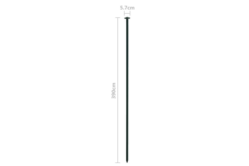 Lammen aitasarja kaareva 77,3x26 cm vihreä - Vihreä - Piha & ulkoaltaat - Piha-alue - Puutarhakoristeet & pihatarvikkeet - Lampi & suihkulähde - Allasmuovi lampi