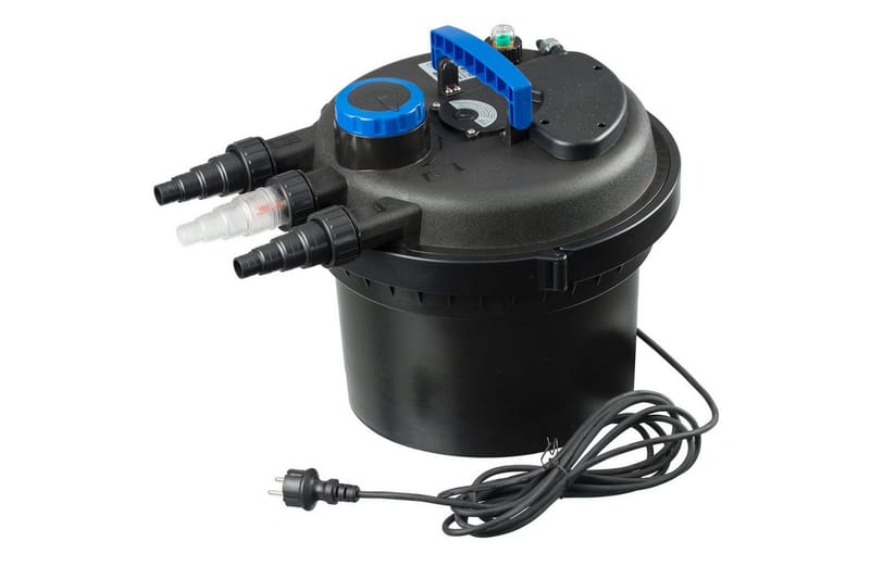 Ubbink Lammen suodatin BioPressure 3000 PlusSet 5 W 1355415 - Musta - Piha & ulkoaltaat - Piha-alue - Puutarhakoristeet & pihatarvikkeet - Lampi & suihkulähde - Lammen suodatin