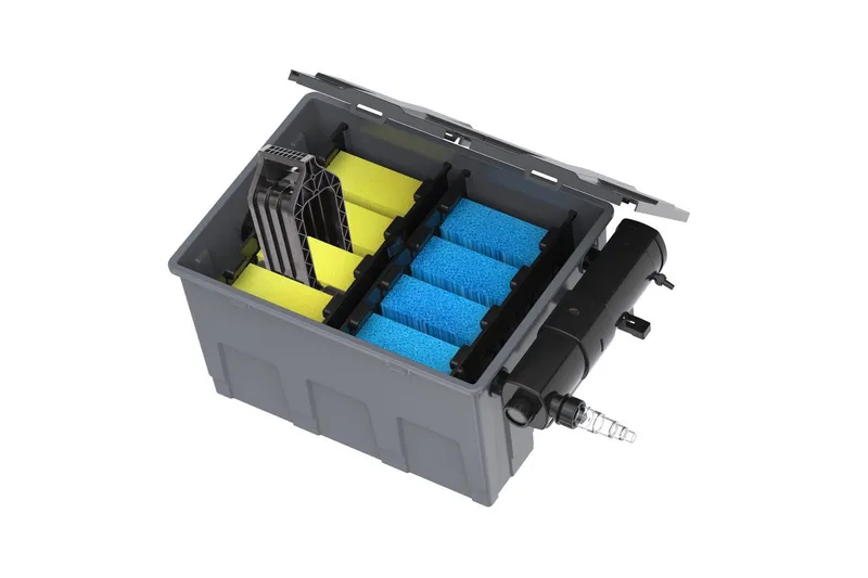 Painovoimainen suodatin Heissner Setti Pumppu UVC 24000L - Piha & ulkoaltaat - Piha-alue - Puutarhakoristeet & pihatarvikkeet - Lampi & suihkulähde - Lammen suodatin