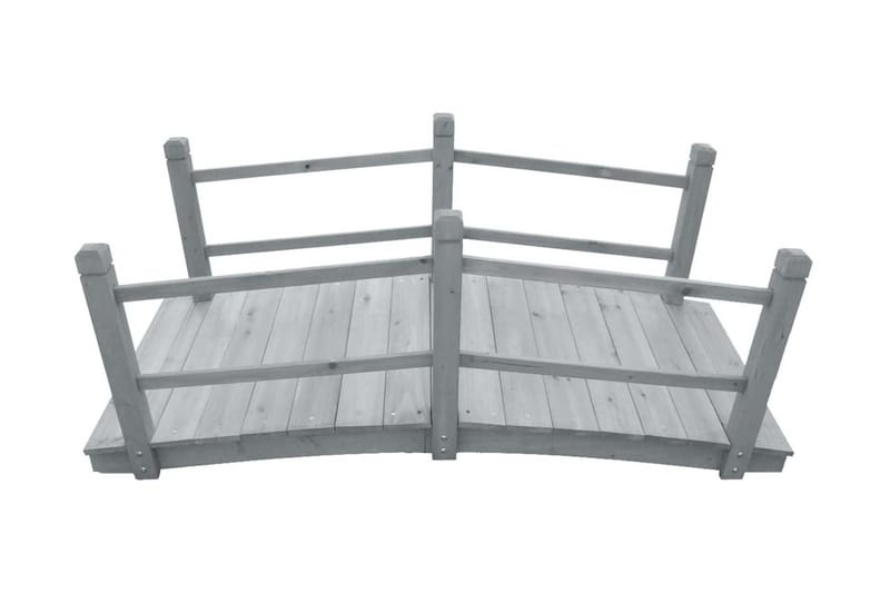 Puutarhasilta harmaa 140x60x56 cm täysi kuusi - Harmaa - Piha & ulkoaltaat - Piha-alue - Puutarhakoristeet & pihatarvikkeet - Lampi & suihkulähde - Puutarhalampi