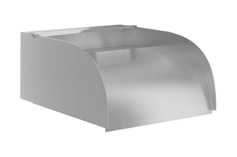 Vesiputous LED-valoilla 304 ruostumaton teräs 30x34x14 cm - Hopea - Piha & ulkoaltaat - Piha-alue - Puutarhakoristeet & pihatarvikkeet - Lampi & suihkulähde - Vesiputous lampi