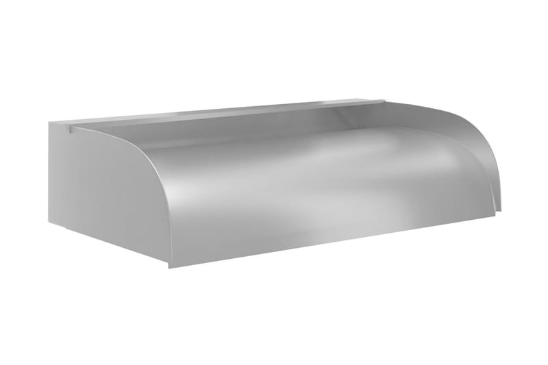 Vesiputous LED-valoilla 304 ruostumaton teräs 60x34x14 cm - Hopea - Piha & ulkoaltaat - Piha-alue - Puutarhakoristeet & pihatarvikkeet - Lampi & suihkulähde - Vesiputous lampi