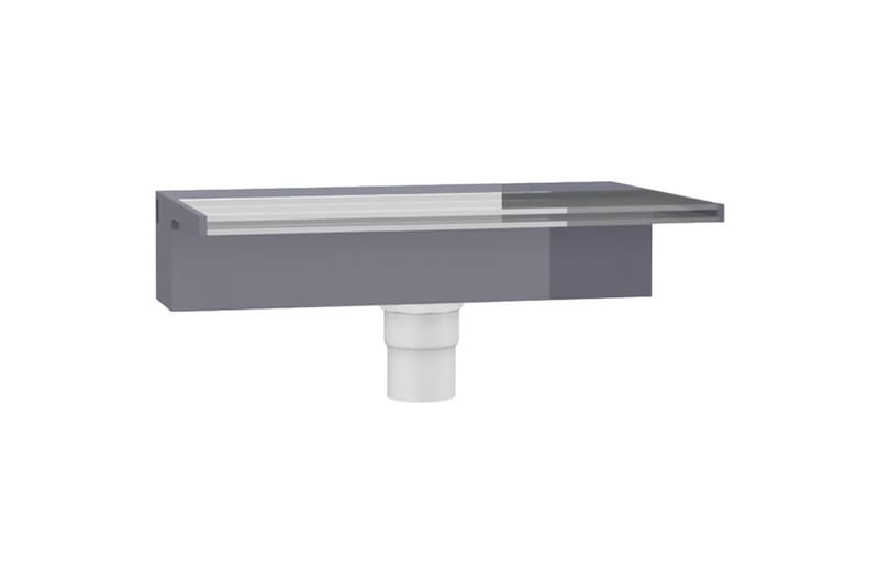 Vesiputous RGB LED-valoilla akryyli 30 cm - Läpinäkyvä - Piha & ulkoaltaat - Piha-alue - Puutarhakoristeet & pihatarvikkeet - Lampi & suihkulähde - Vesiputous lampi