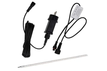 Vesiputous RGB LED-valoilla akryyli 45 cm - Läpinäkyvä - Piha & ulkoaltaat - Piha-alue - Puutarhakoristeet & pihatarvikkeet - Lampi & suihkulähde - Vesiputous lampi