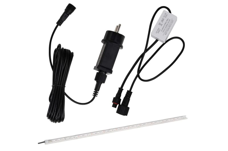 Vesiputous RGB LED-valoilla akryyli 108 cm - Läpinäkyvä - Piha & ulkoaltaat - Piha-alue - Puutarhakoristeet & pihatarvikkeet - Lampi & suihkulähde - Vesiputous lampi