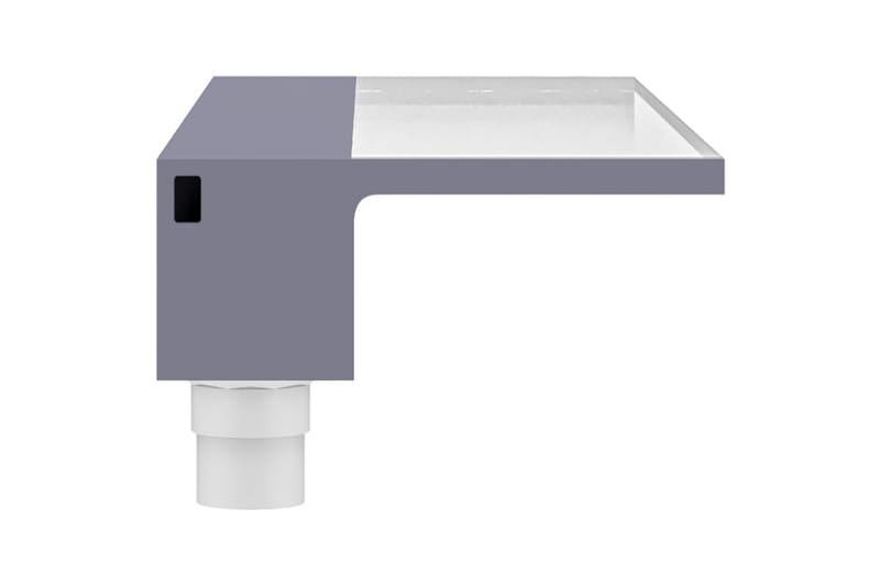 Vesiputous RGB LED-valoilla akryyli 108 cm - Läpinäkyvä - Piha & ulkoaltaat - Piha-alue - Puutarhakoristeet & pihatarvikkeet - Lampi & suihkulähde - Vesiputous lampi