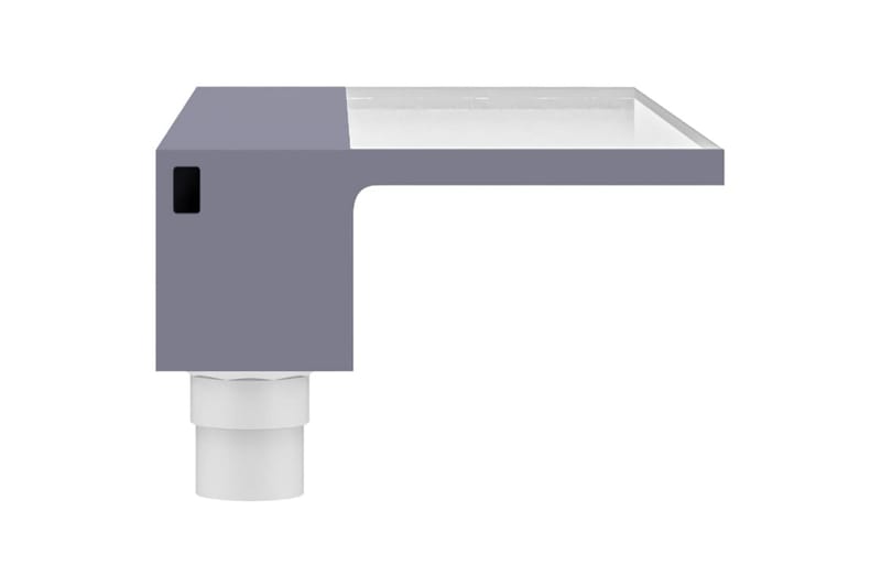 Vesiputous RGB LED-valoilla akryyli 60 cm - Läpinäkyvä - Piha & ulkoaltaat - Piha-alue - Puutarhakoristeet & pihatarvikkeet - Lampi & suihkulähde - Vesiputous lampi