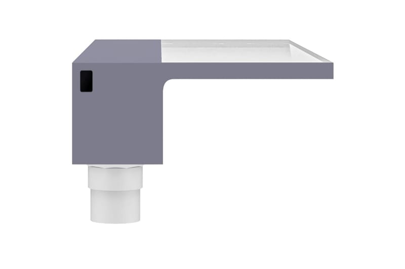 Vesiputous RGB LED-valoilla akryyli 90 cm - Läpinäkyvä - Piha & ulkoaltaat - Piha-alue - Puutarhakoristeet & pihatarvikkeet - Lampi & suihkulähde - Vesiputous lampi