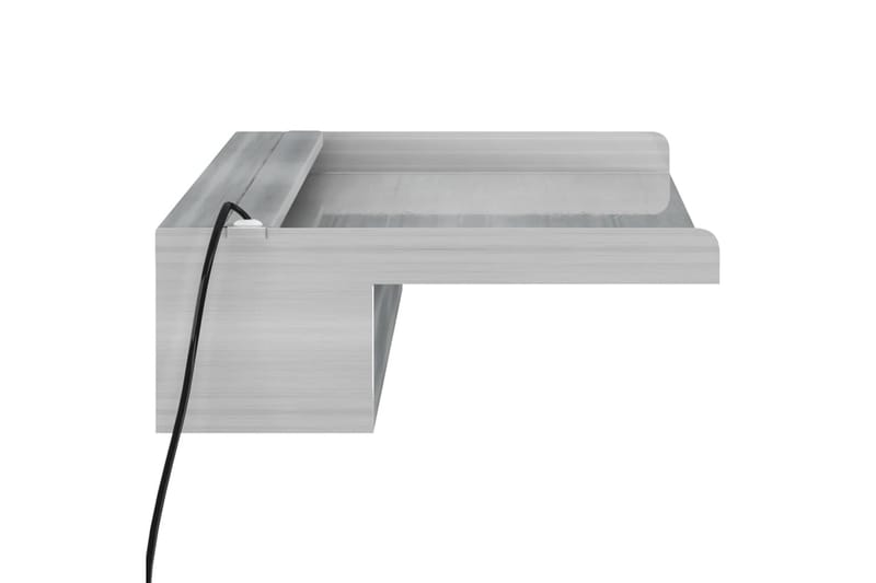 Vesiputous RGB LED-valoilla ruostumaton teräs 60 cm - Hopea - Piha & ulkoaltaat - Piha-alue - Puutarhakoristeet & pihatarvikkeet - Lampi & suihkulähde - Vesiputous lampi