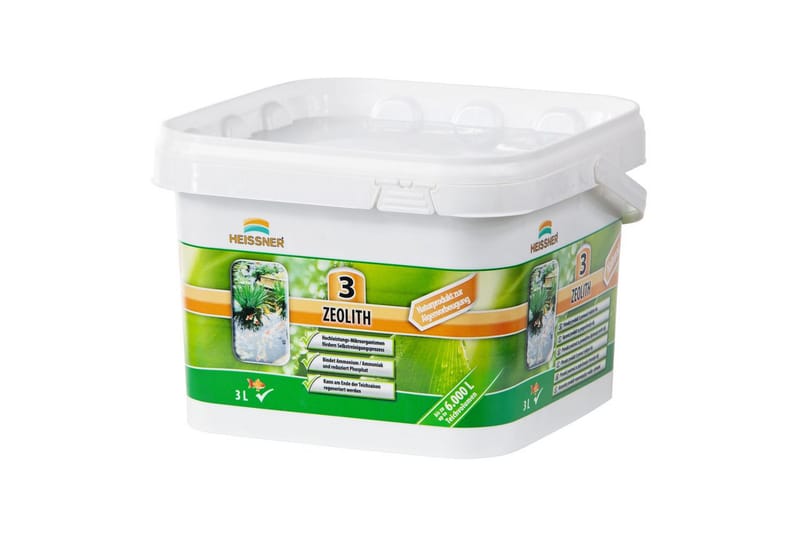 Zeoliitti Heissner 3 kg - Piha & ulkoaltaat - Piha-alue - Puutarhakoristeet & pihatarvikkeet - Lampi & suihkulähde - Lammen suodatin