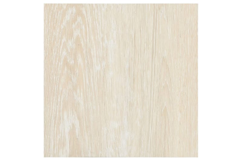 Itsekiinnittyvä lattialankku 20 kpl PVC 1,86 m² beige - Beige - Ritilä parvekkeelle - Lattia - Terassilaatat